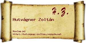 Hutvágner Zoltán névjegykártya